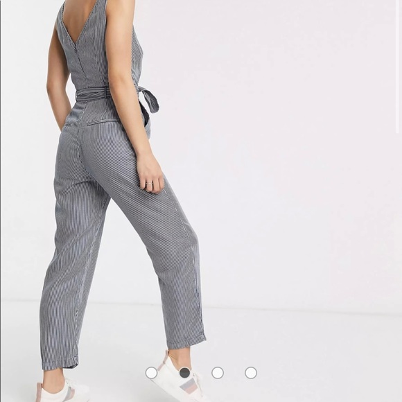 French Connection Julienne Stripe Jumpsuit - Picture 3 of 7